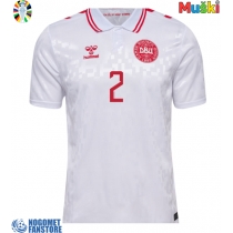 Danska Joachim Andersen #2 Gostujuci Dres EP 2024 Kratak Rukav